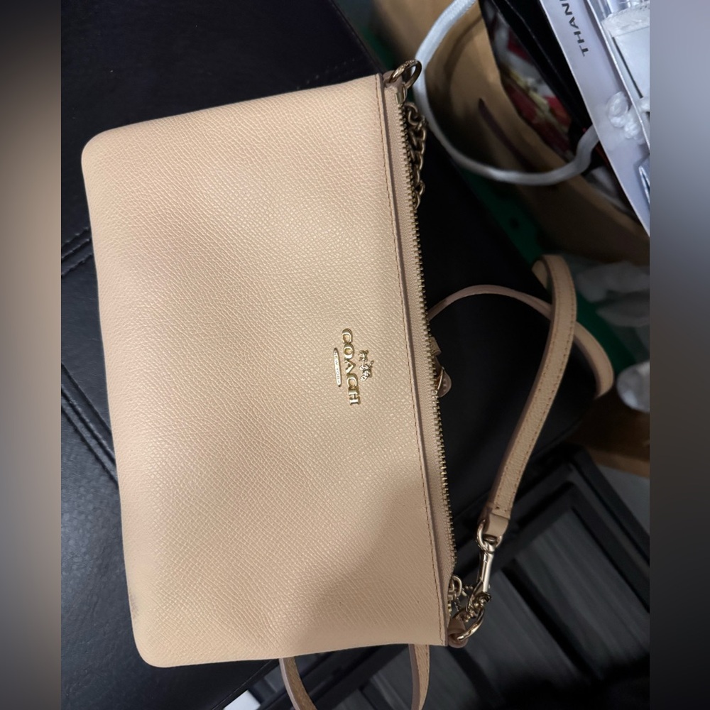 Coach Leather Crossbody Bag
